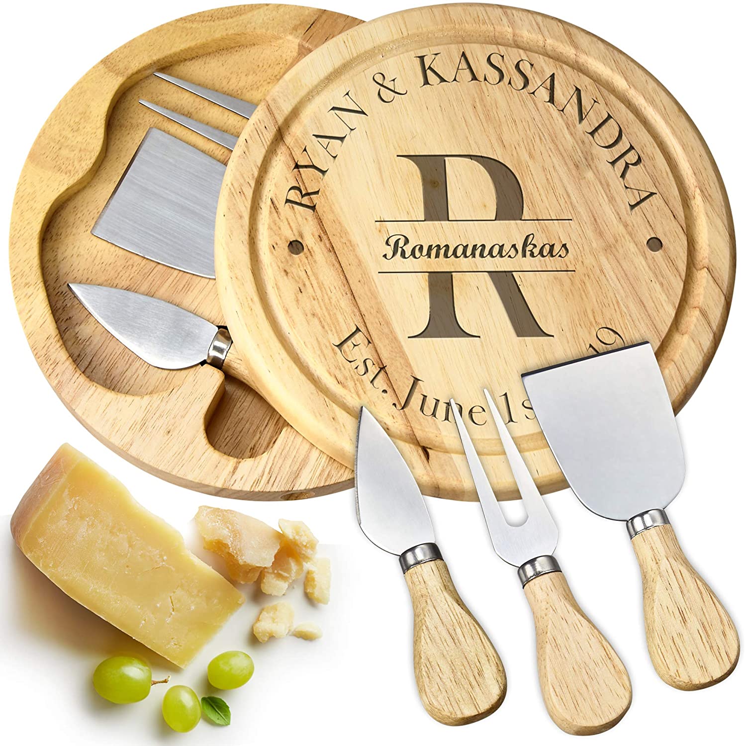 Personalized Cheese Board  Sets